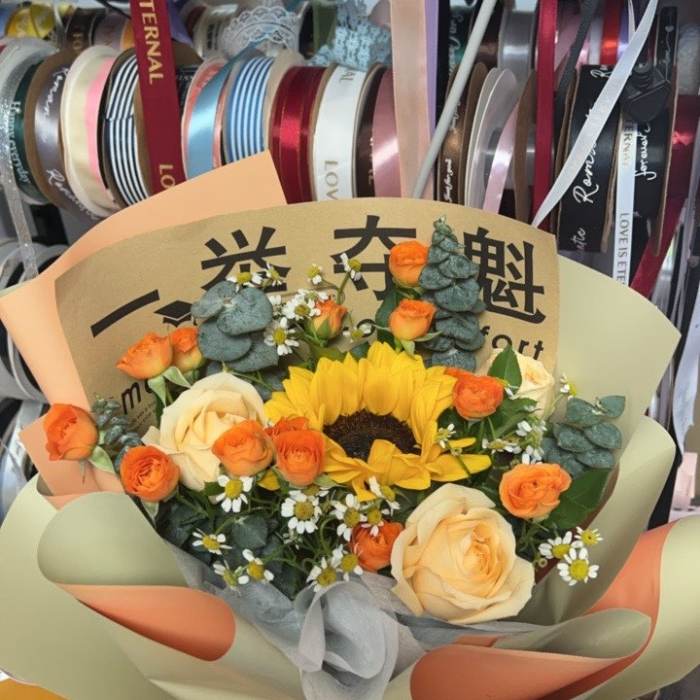 天津河西送高考生什么花